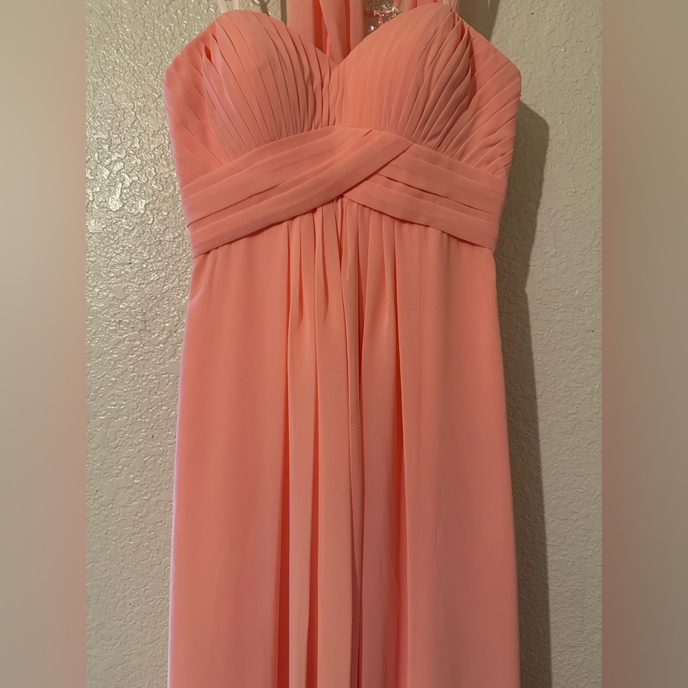 Dancing Queen Peach Dress XS